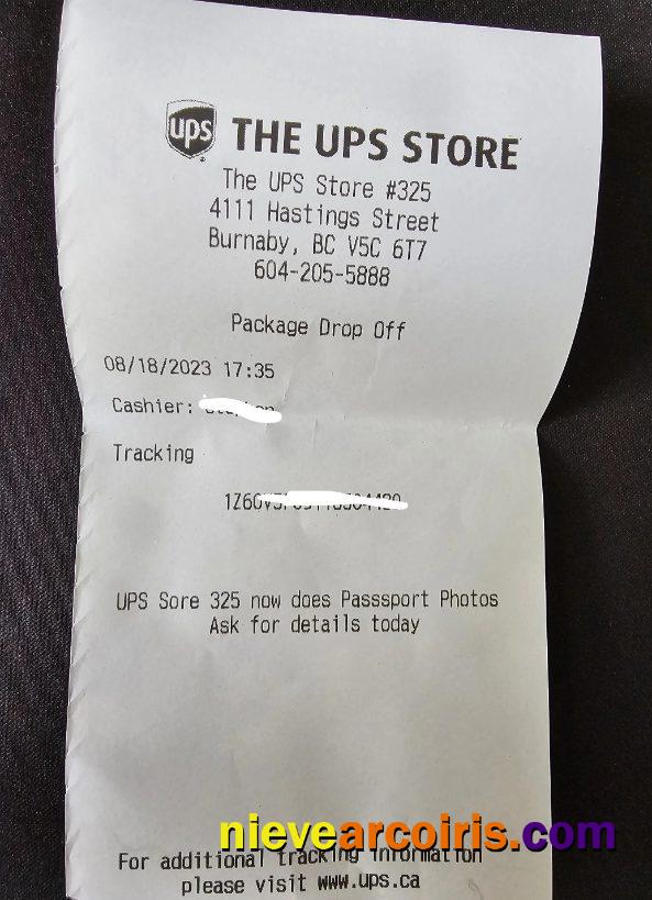The UPS store payment check